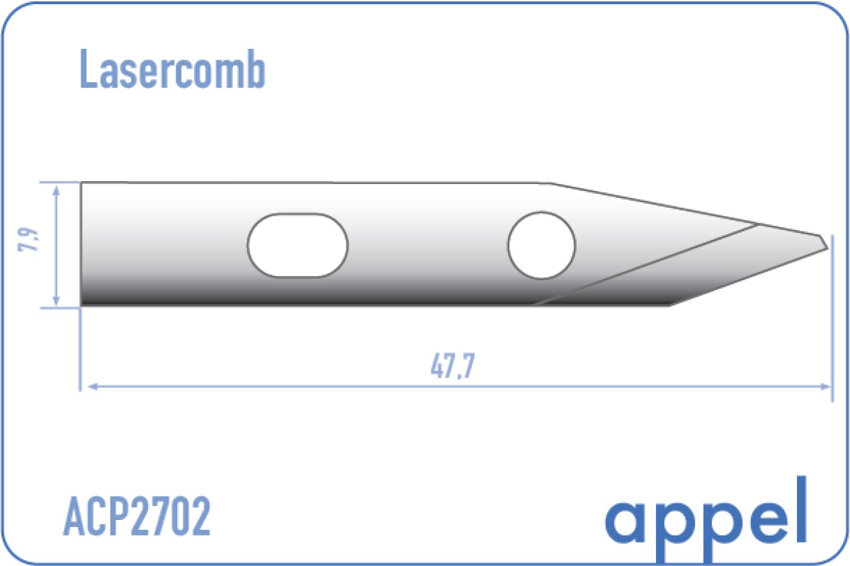 Blades/Knives for Lasercomb-plotter