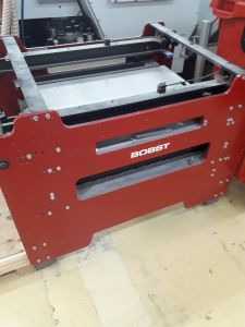 Bobst SP 76 pre-make ready table