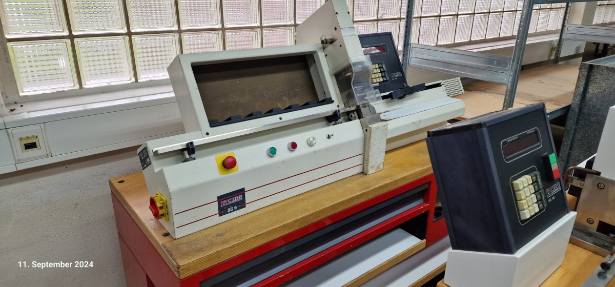 Last machines from a Die-Shop for sale