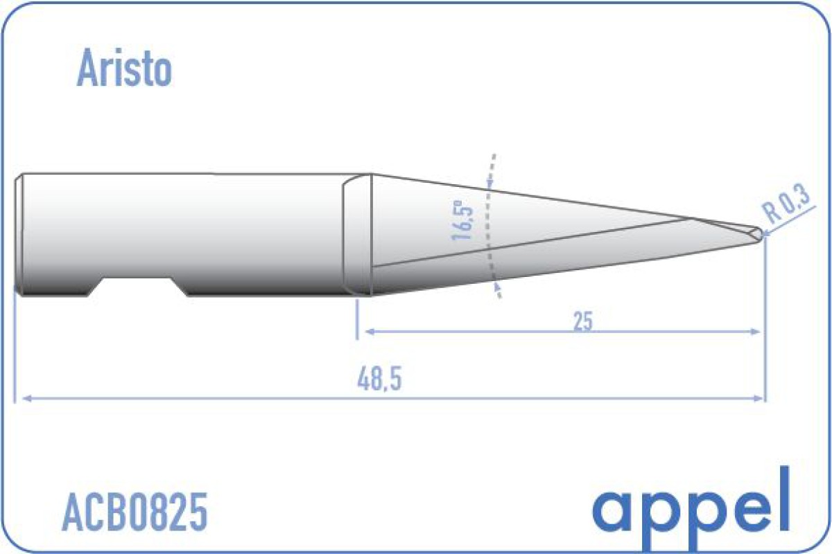 Knife / knives / blades for Aristo plotter